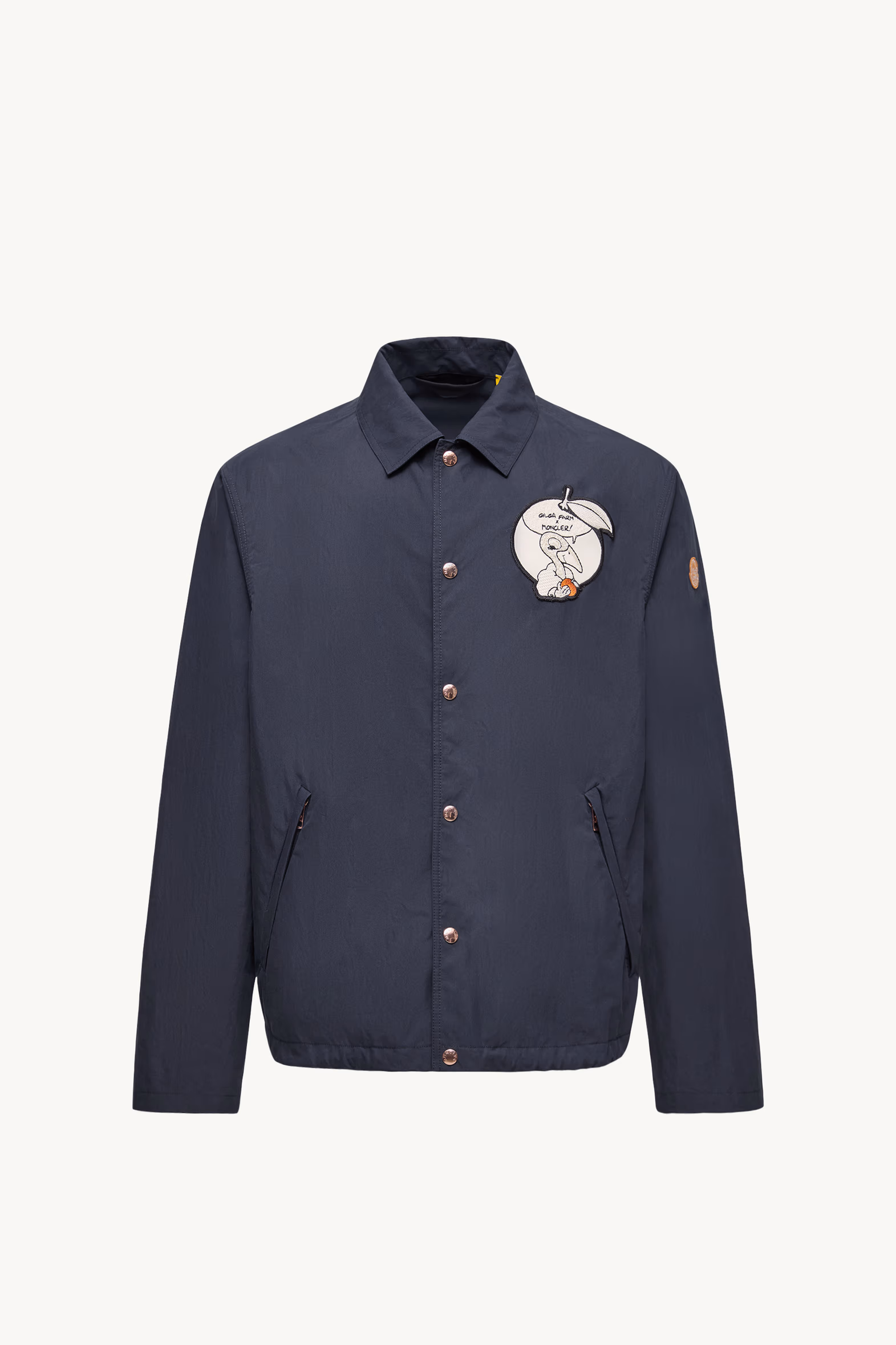 Chaqueta camisera Moncler x Gilga Farm Designed by Donald Glover Satsuma Hombre Azul marino Moncler 2